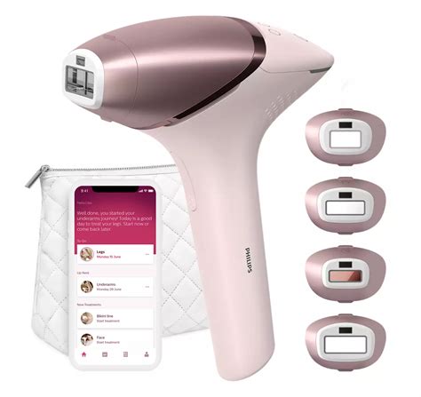 Lumea IPL 9000 Series IPL Hair removal device with SenseIQ